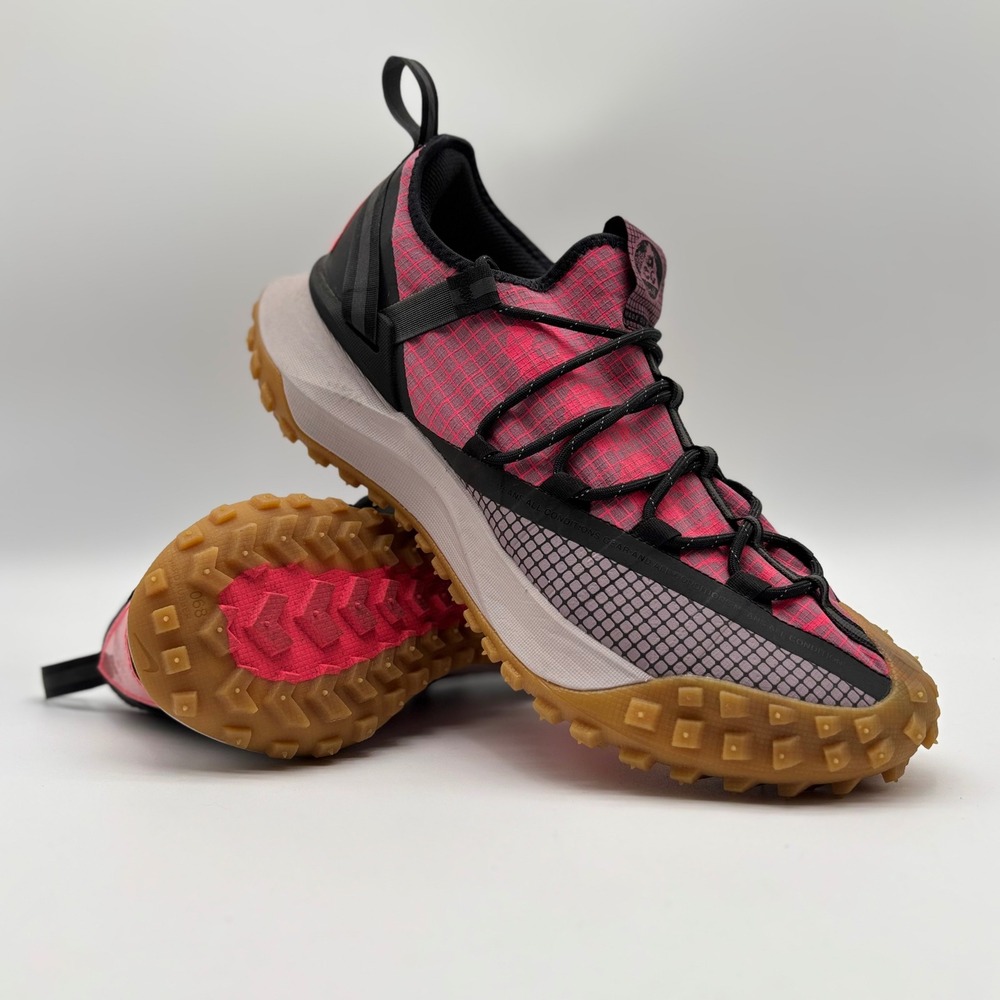 Nike ACG Mountain Fly Low Flash Crimson Black DC9045-500 Mens 10‎
